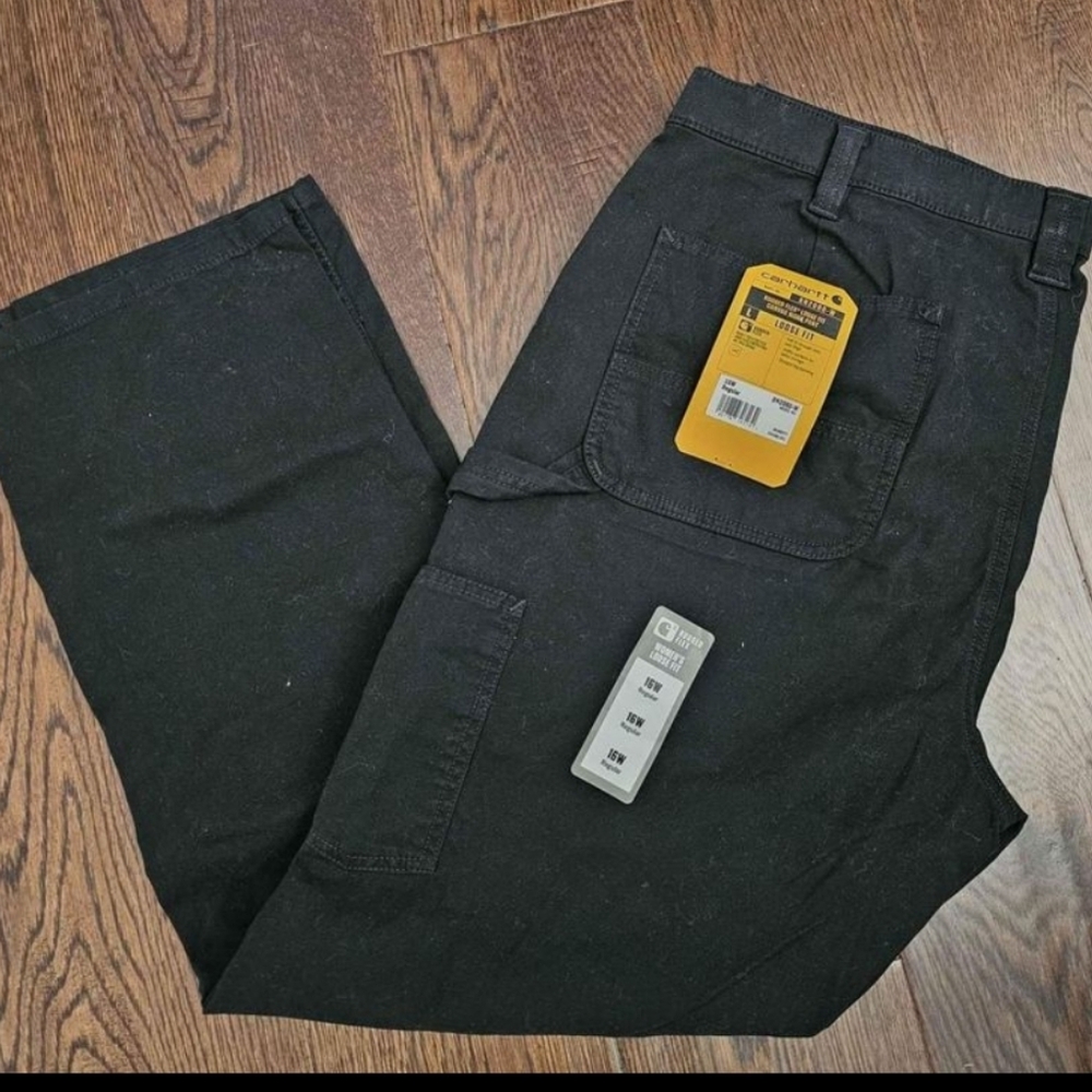 New Carhartt Rugged Flex Loose Fit Canvas Work Pant 16W